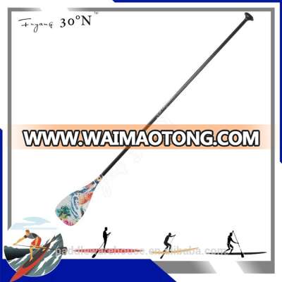 Hot Sale Tiger Light Weight Carbon Fiber Stand Up Paddle for SUP Surf Board