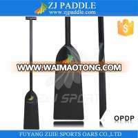 ZJ SPORT High Performance Lightweight IDBF Approved 1-Piece Carbon Fiber Dragon Boat Paddle In Oval Shaft 4 Handles Options